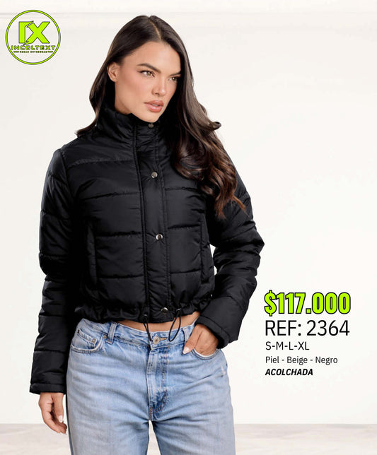 CHAQUETA ACOLCHADA | TIPO PUFFER | CORTA | REF: 2364